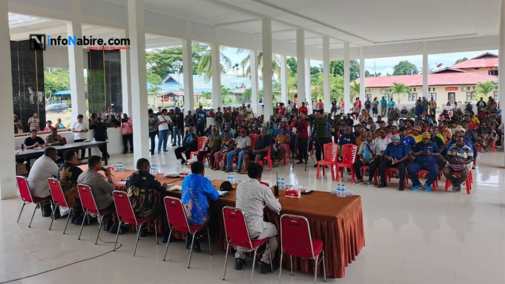 Mediasi Sengketa Lahan Yaro di Aula Polres Nabire