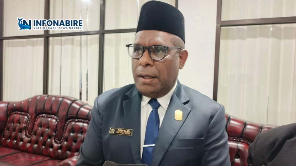 Wakil Ketua DPR Papua Tengah Diben Elaby minta maaf atas pengusiran wartawan NabireNews.com