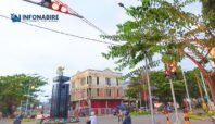 Langit mendung di atas Distrik Nabire, 30 Mei 2025