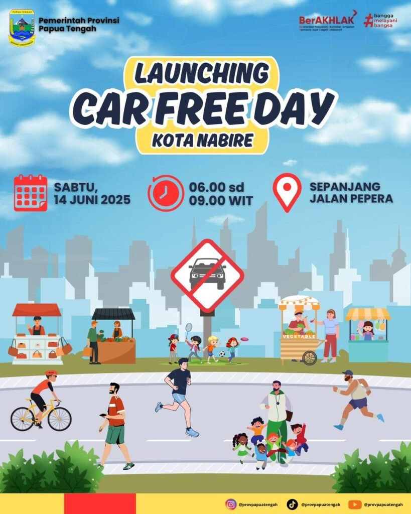 Car free day di Nabire