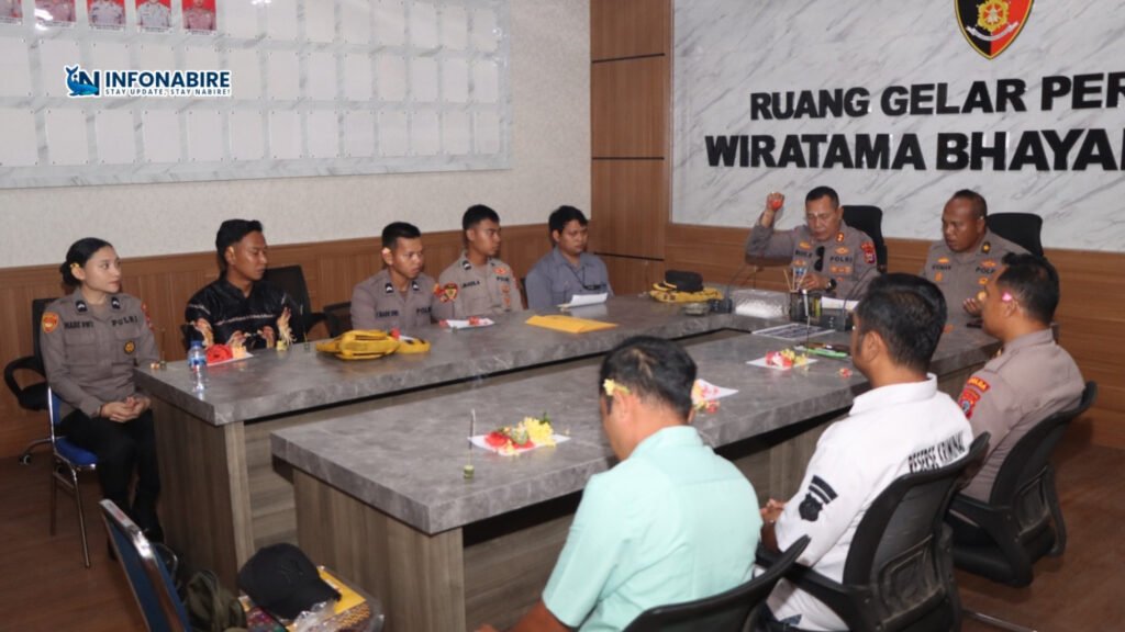 Polda Papua Tengah bersama Polres Nabire gelar Binrohtal