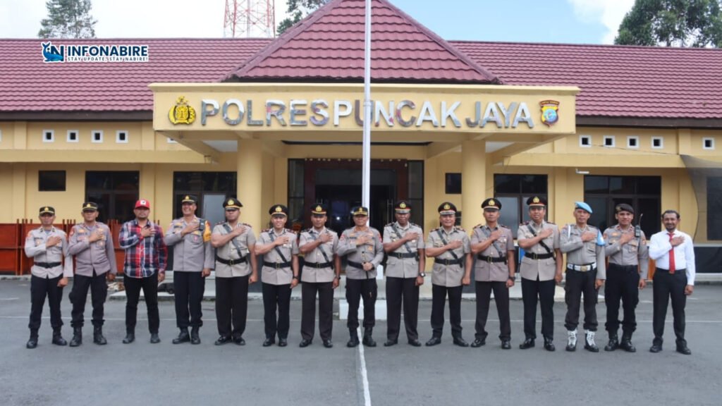 Kapolres Puncak Jaya Pimpin Pengukuhan Pejabat Baru 2 Kapolres Puncak Jaya AKBP Achmad Fauzan pimpin pengukuhan pejabat utama Polres