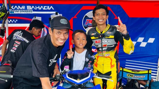 Antar Nabire Juara Umum di Road Race Supiori 2025, Taufiq Amrisal: Ini Semua Berkat Kerja Sama Tim dan Doa Orang Tua