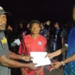 Anggota DPRK Nabire Dina Misiro menghadiri final PNTB Cup 2025