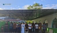 Jamaah Masjid Al-Anshor Sanoba Nabire saat Shalat Idul Adha 1446 Hijriah