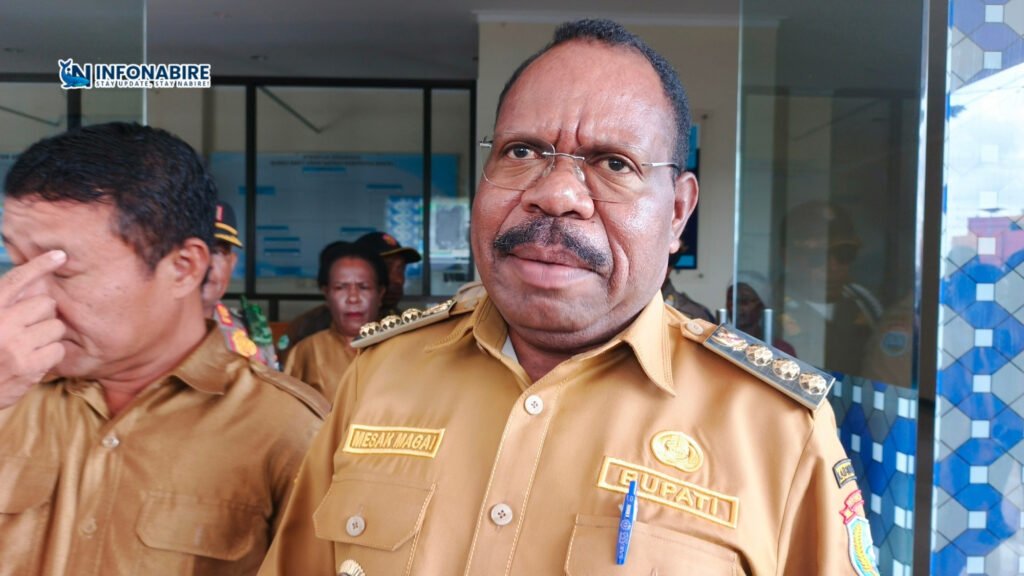 Sabtu Sekolah di Nabire libur? Ini kata Bupati Mesak Magai