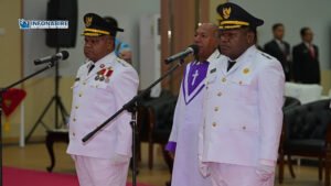 Yuni Wonda dan Mus Kogoya Resmi Pimpin Puncak Jaya, Gubernur Meki Nawipa: Saatnya Akhiri Konflik dan Bangun Daerah