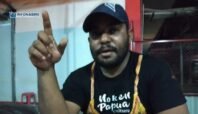 Roberthino Hanebora, Sekretaris Suku Besar Yerisiam Gua, suarakan pembangunan dermaga di Yaur dan Teluk Umar, Nabire