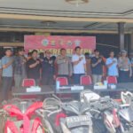 Polres Nabire Ungkap Komplotan Curanmor, 14 TKP Jadi Sasaran