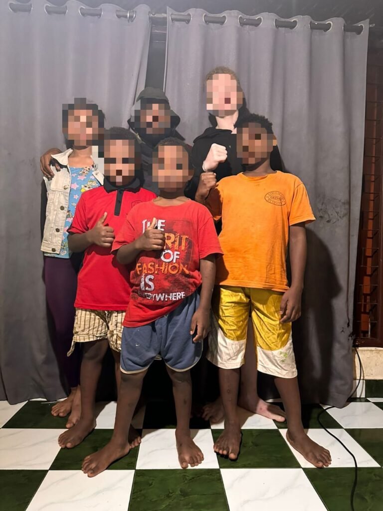 Beberapa anak asal Papua Tenga yang diduga jadi korban eksploitasi kerja di Bali
