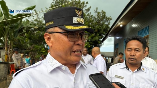 Wakil Bupati Nabire, Burhanuddin Pawennari.