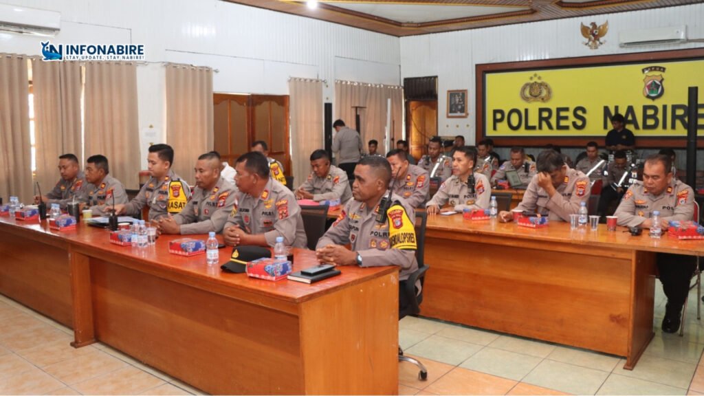 Polres Nabire Gelar Latihan Operasi Patuh Noken 2025