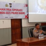 Polres Nabire Gelar Latihan Operasi Patuh Noken 2025
