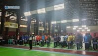 Kapolda Papua Tengah membuka turnamen bulutangkis Bhayangkara ke-79 di GOR Kotalama Nabire