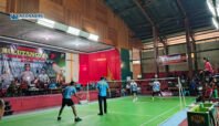 Kapolda Papua Tengah Sabet Juara 1 di Final Bulutangkis HUT Bhayangkara ke-79