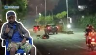 Pria Diduga Alami Gangguan Jiwa Diamankan Polisi Usai Palang Jalan dan Buat Api di Bukit Meriam Nabire