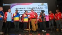 Gubernur Papua Tengah Lepas 370 Kontingen Fornas VIII ke NTB