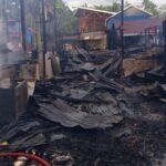 Kebakaran di Morgo Pantai Hanguskan Lima Rumah, Damkar Papua Tengah Kerahkan Tiga Mobil Pemadam