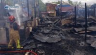 Kebakaran di Morgo Pantai Hanguskan Lima Rumah, Damkar Papua Tengah Kerahkan Tiga Mobil Pemadam