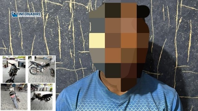 Usai Pukul Penjual Nasi Kuning dan Kabur Pakai Vixion Putih, Pemuda 20 Tahun Diciduk Polisi Nabire Tanpa Perlawanan
