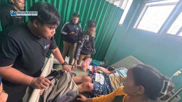 Heboh Isu Begal di Sanoba Nabire, Polisi Pastikan Korban Laka Tunggal