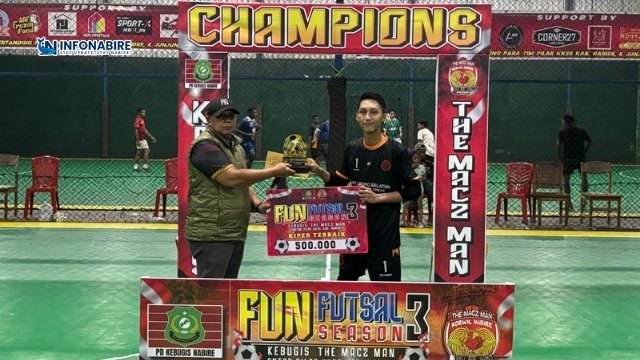 Marusu FC Juara Fun Futsal Kebugis The Maczman Season 3 Usai Tundukkan Sangtorayan FC 5-2