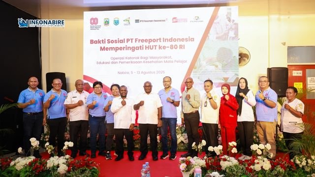 Gubernur Papua Tengah Apresiasi PT Freeport Indonesia Gelar Operasi Katarak Gratis di Nabire