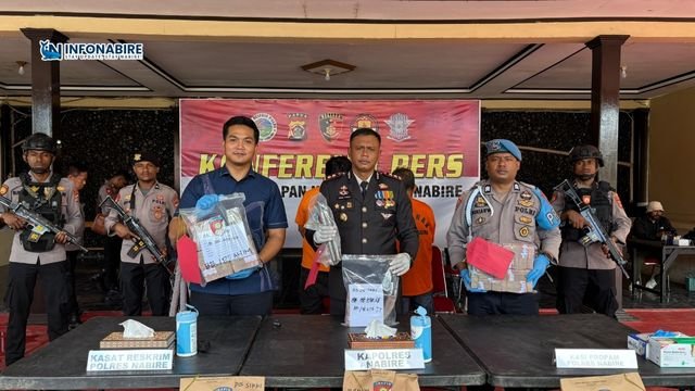 Polres Nabire Ungkap Kasus Pencurian Rp1,1 Miliar di Hari Kemerdekaan