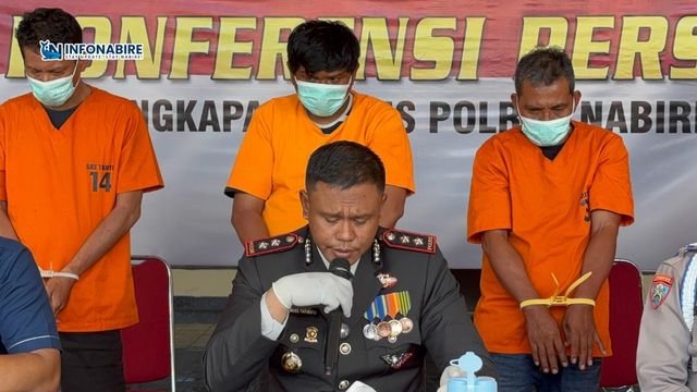 Polres Nabire Ungkap Kasus Pencurian Rp1,1 Miliar di Hari Kemerdekaan