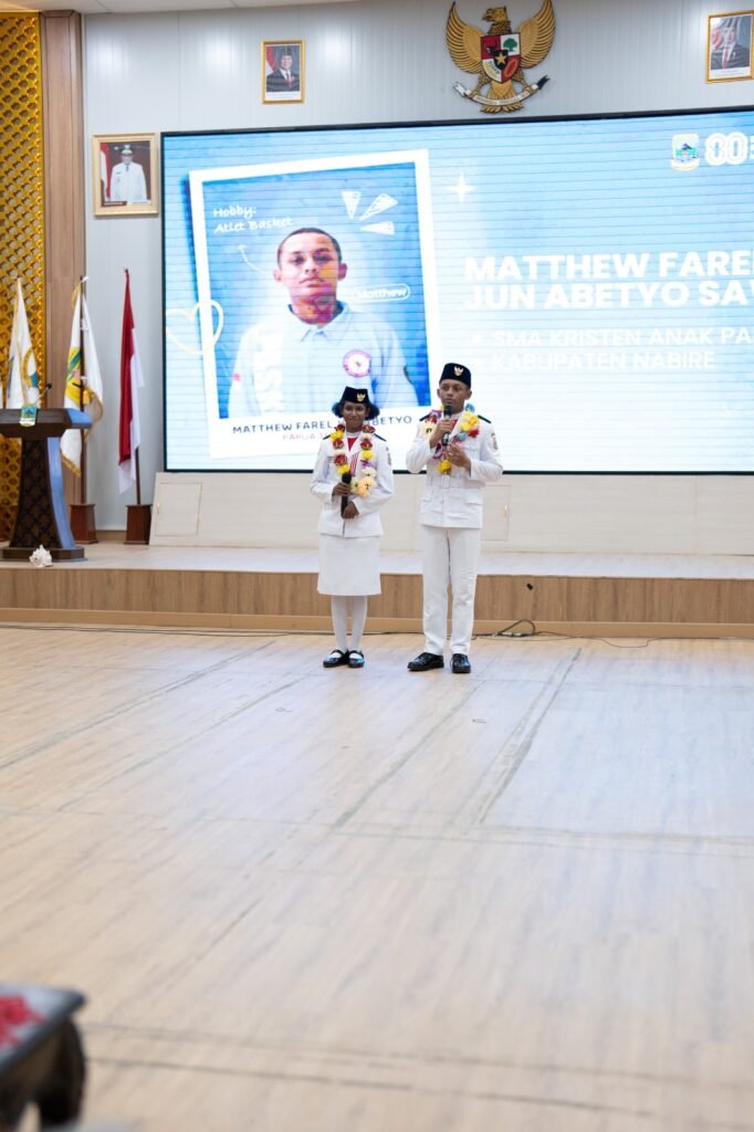 Pemerintah Papua Tengah Sambut Paskibraka Putra-Putri Terbaik Usai Tugas di Istana Negara
