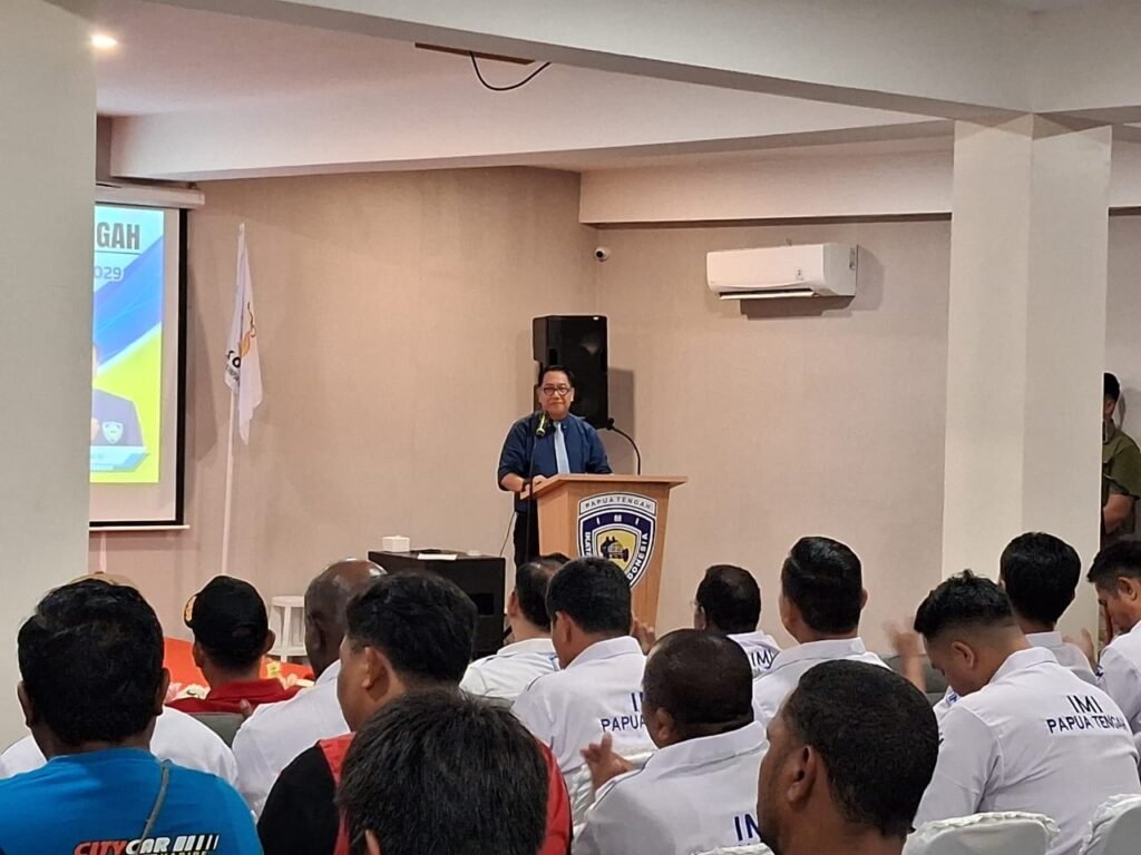 IMI Papua Tengah 2024-2029 Resmi Dilantik, Mesak Magai Jadi Ketua