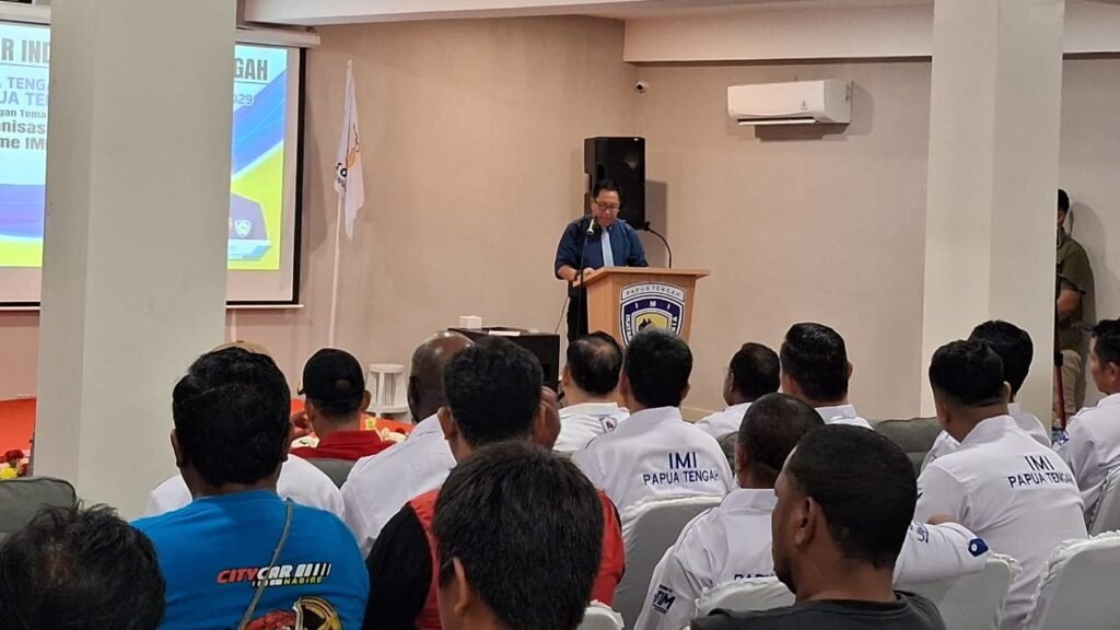 IMI Papua Tengah 2024-2029 Resmi Dilantik, Mesak Magai Jadi Ketua