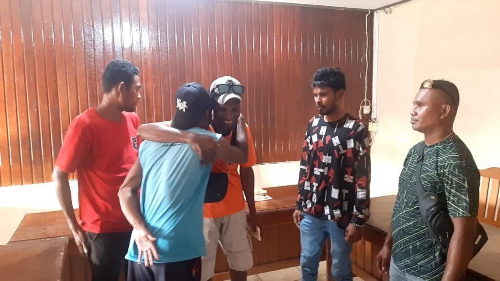 Polsek Nabire Kota Selesaikan Kasus Penganiayaan Lewat Restorative Justice