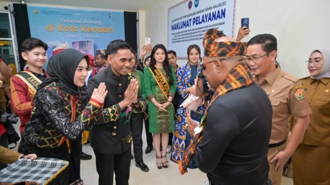 Wagub Papua Tengah Deinas Geley Hadiri Rakornas Produk Hukum Daerah di Kendari