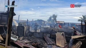 20 Rumah di Smoker Siriwini Ludes Terbakar