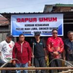 Pemda Nabire Dirikan Dapur Umum Korban Kebakaran Smoker