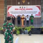 Doa Lintas Agama Digelar di Nabire, Kapolres Ajak Warga Jaga Persatuan dan Kedamaian