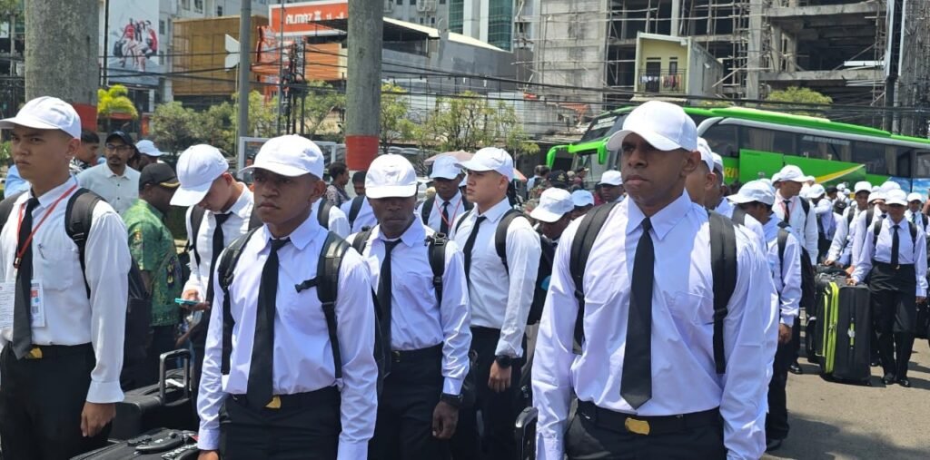 22 Capra IPDN Papua Tengah Masuk Kampus Jatinangor