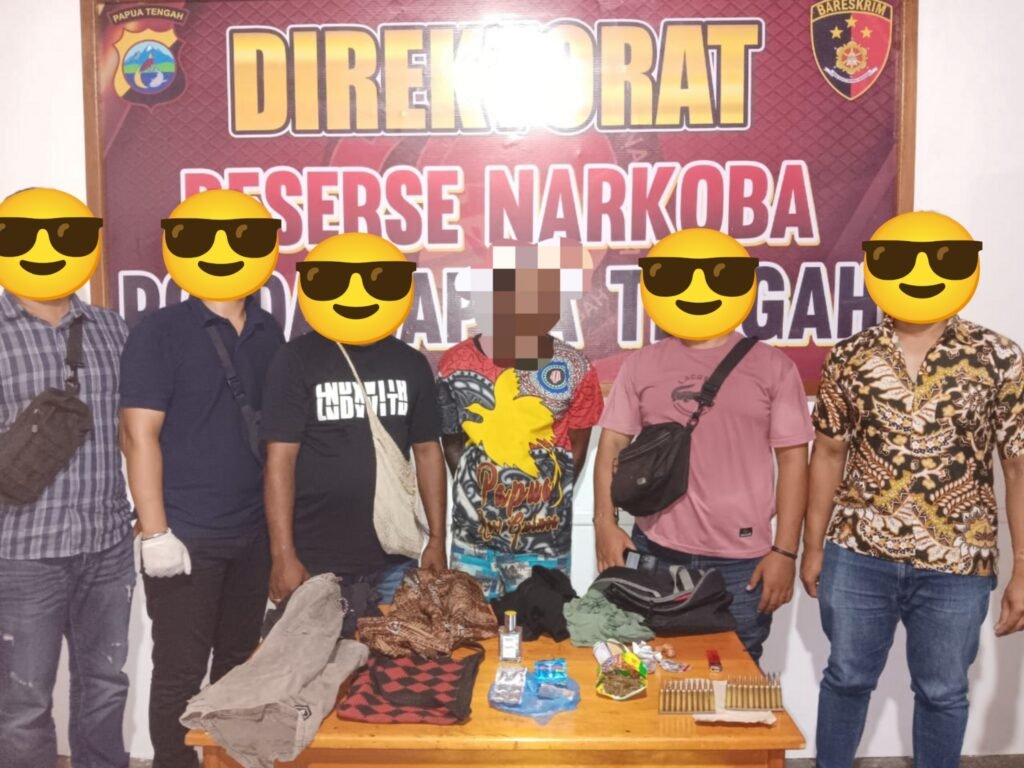Ditresnarkoba Polda Papua Tengah Tangkap DPO Kasus Ganja di Pelabuhan Samabusa Nabire