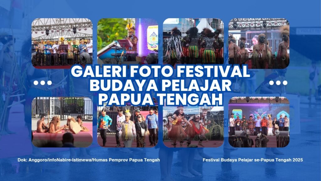 Galeri Foto: Festival Budaya Pelajar Papua Tengah 2025, Meriah Sejak Pembukaan hingga Penutupan