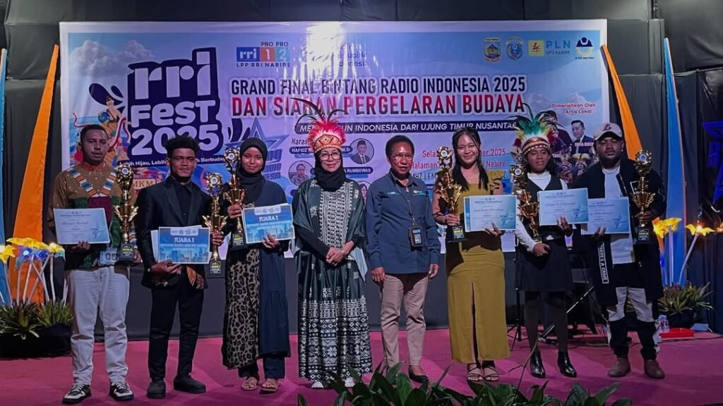 Ini Pemenang Lomba Nyanyi Bintang Radio Nabire 2025