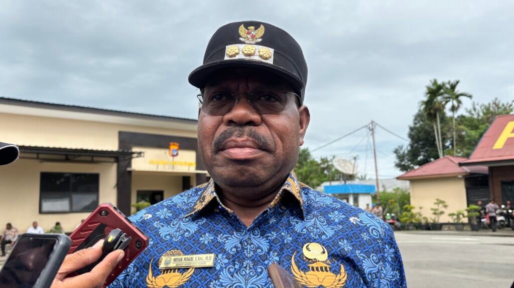 Apresiasi Polda Papua Tengah, Bupati Nabire Mesak Magai Tegaskan Keamanan Nomor Satu