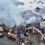 GPS Jayapura dan Amsindo Papua Galang Donasi untuk Korban Kebakaran di Kelurahan Mandala
