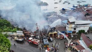 GPS Jayapura dan Amsindo Papua Galang Donasi untuk Korban Kebakaran di Kelurahan Mandala