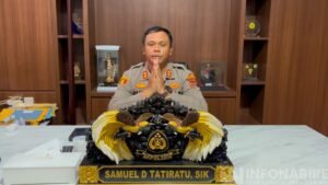 Kapolres Nabire Apresiasi Dukungan Masyarakat Jaga Situasi Tetap Kondusif