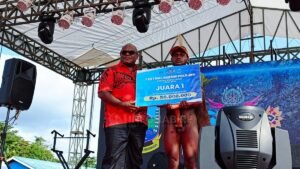 Festival Budaya Pelajar Papua Tengah 2025 Resmi Ditutup, Dogiyai Raih Juara Satu