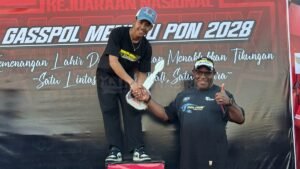 Arfian Ramadhan Bawa MM79 Awawa Racing Team Juara Umum Setanah Papua Kejurnas Motoprix Seri 2 Papua Tengah