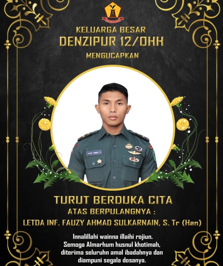 Anggota Yonif 753 Gugur Tertembak di Kiwirok
