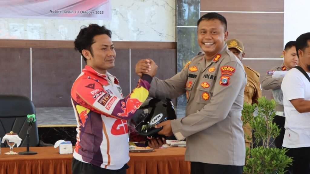 Polres Nabire Tatap Muka Bersama Komunitas Ojek