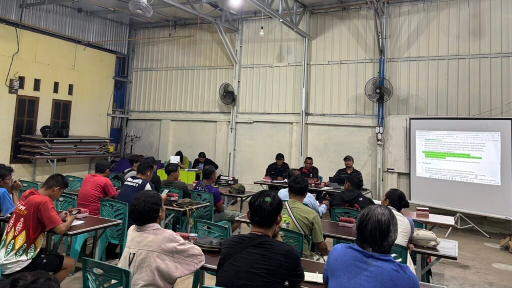 Jelang Kejurprov Bulutangkis Papua Tengah 2025, Technical Meeting Digelar di GOR Asri Arena Nabire